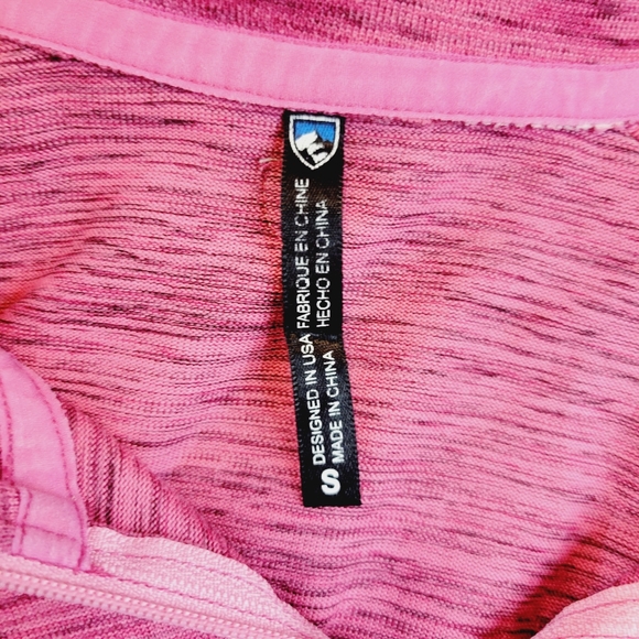 Kuhl 1/2 Zip Pink Pullover Sweater/Baselayer Small - Picture 6 of 6